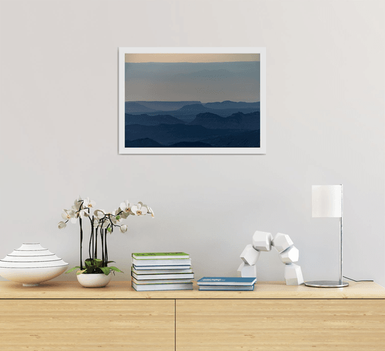 Sunrise over Ramon crater #5 | Limited Edition Fine Art Print 1 of 10 | 45 x 30 cm