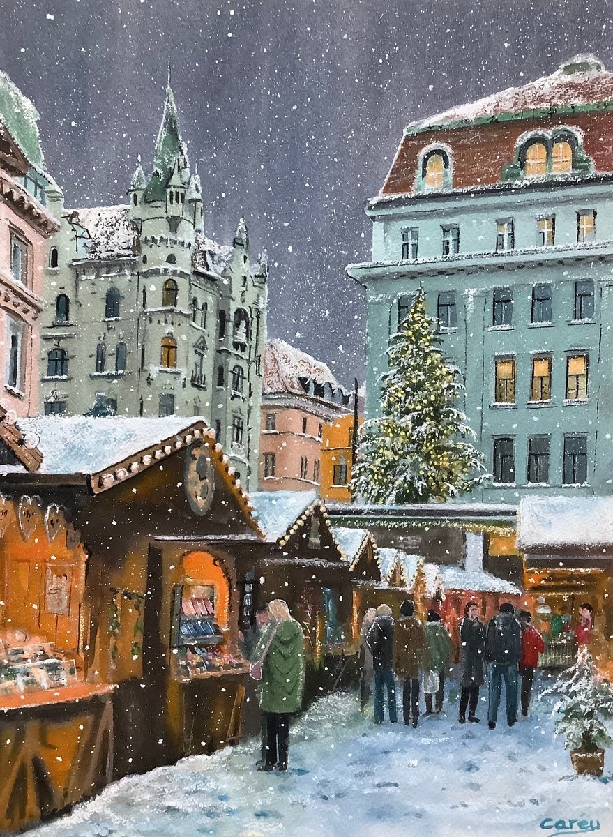 Vienna Christmas Market by Darren Carey