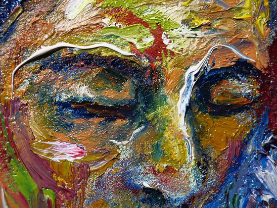 Original Oil Painting Love