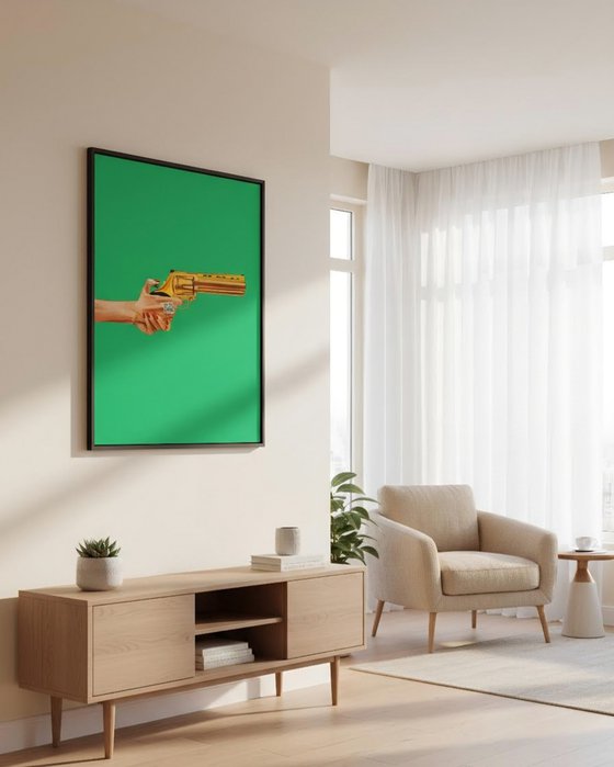 Cocked & Loaded - Pop Art - House Decor