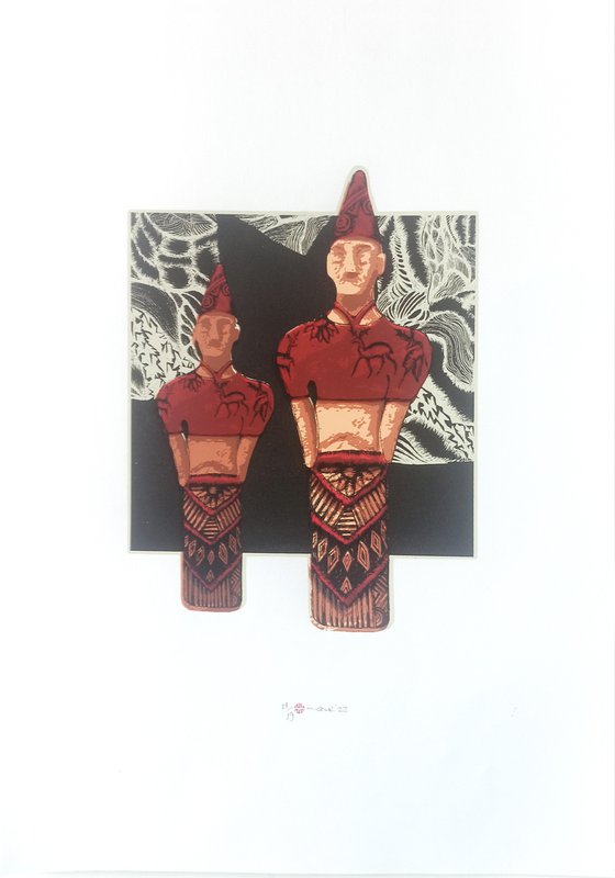 Archaic Period Figurine; Offering