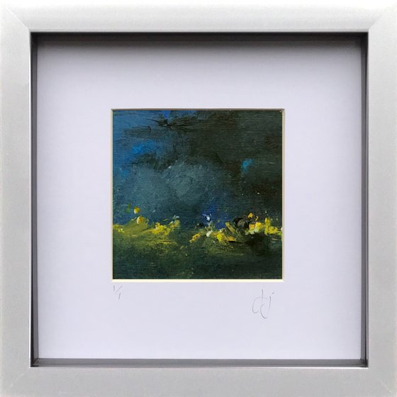 Edit 21 - Small, exclusive framed painting