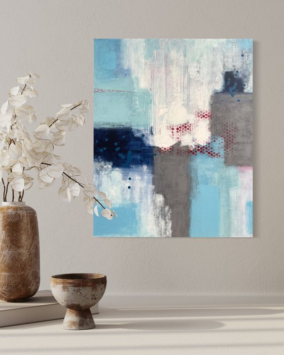 "Lovely Abstract Blue II"