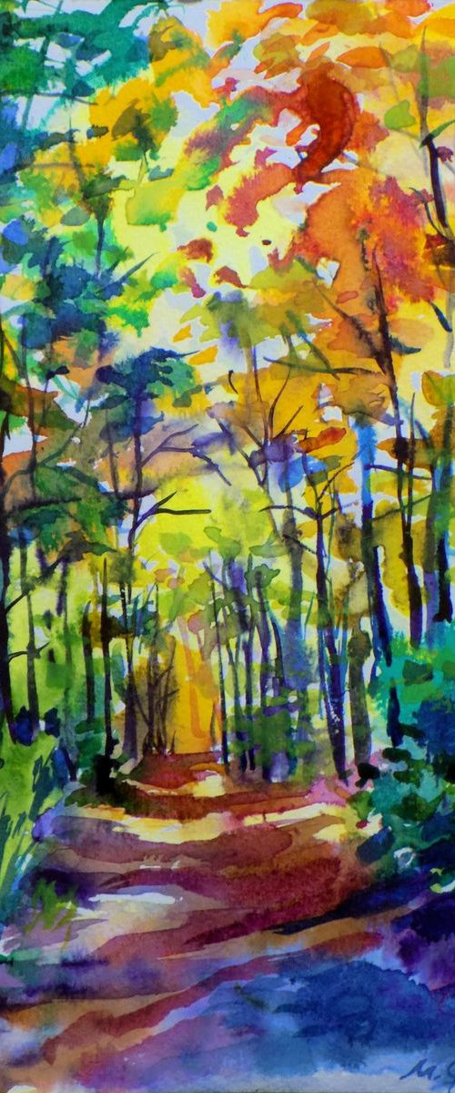 A walk in the park V by Maja Grecic