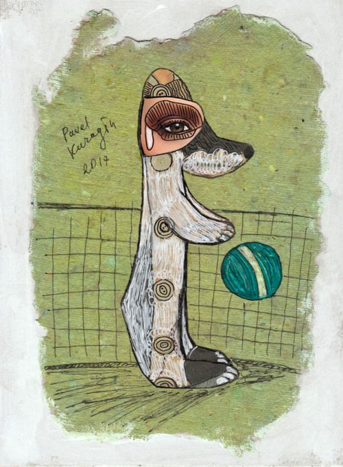 Abstract dog #4 by Pavel Kuragin