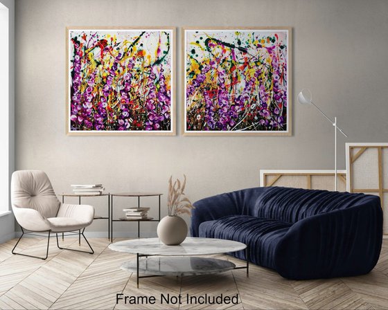 The Wild Floralia Diptych