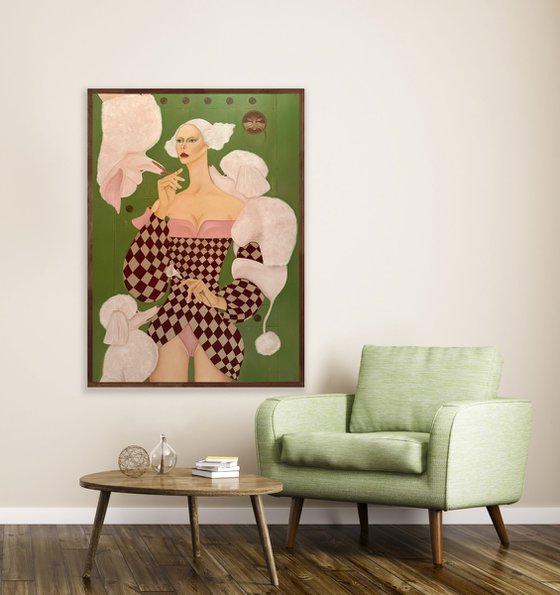 "The Choice Is Yours" on pink.