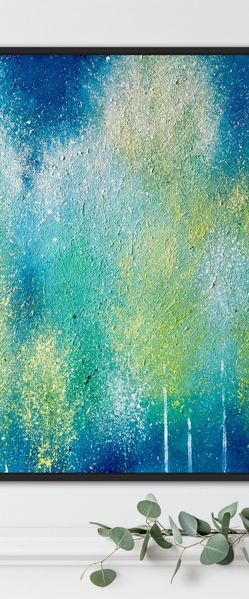 Spring blooming 70-70cm by Volodymyr Smoliak