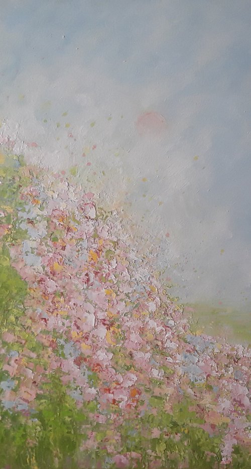 PINK SUMMER MORNING by Therese O'Keeffe