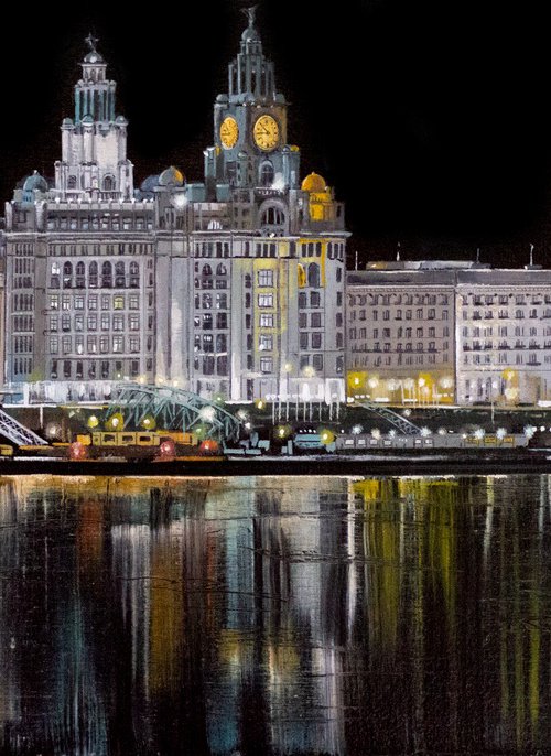 "Night Liverpool. England" by Tetiana Tiplova