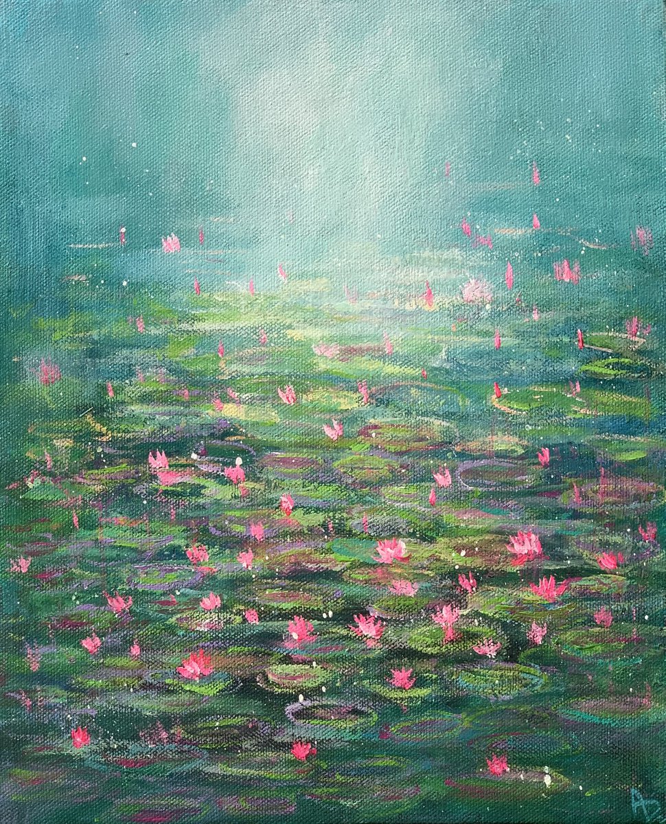 Eternity! Water Lilies by Amita Dand