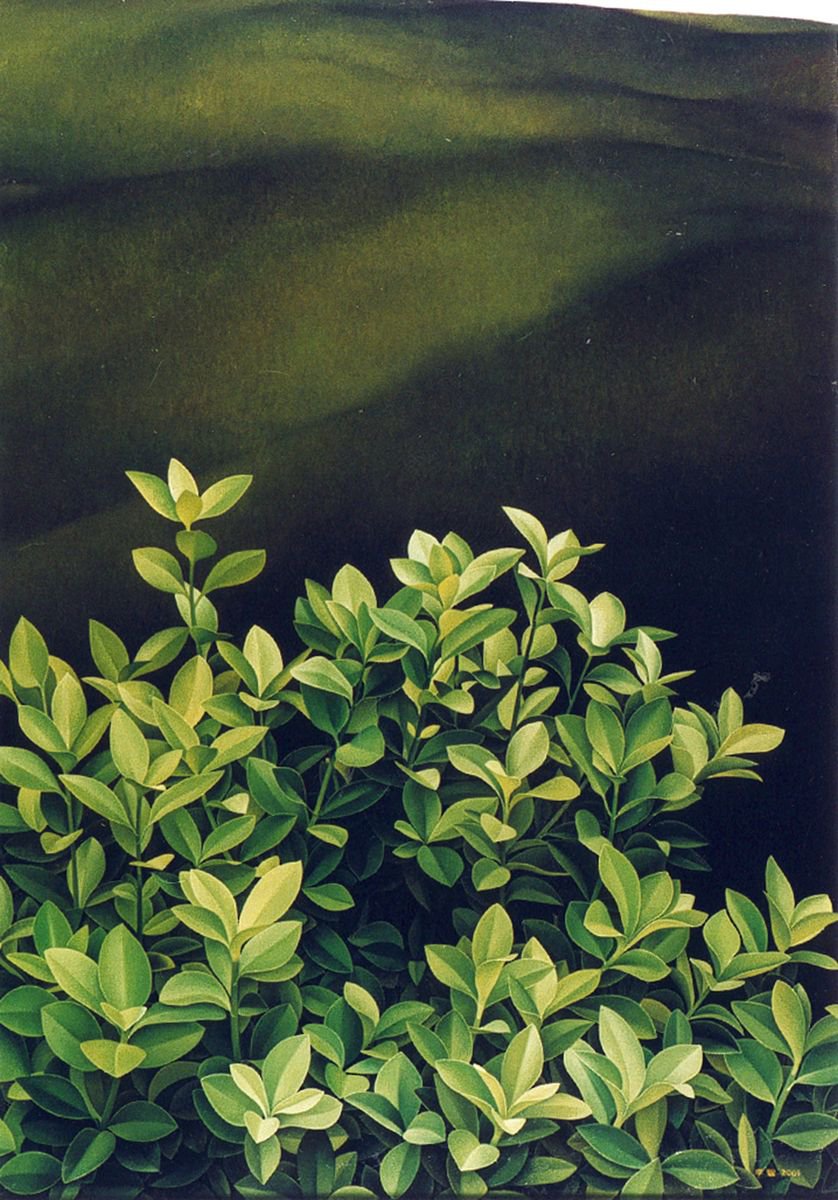 Abstract Oil Painting By Zhi Li, 38 X 57", Creative Work 08 [Earth], Original Artwork