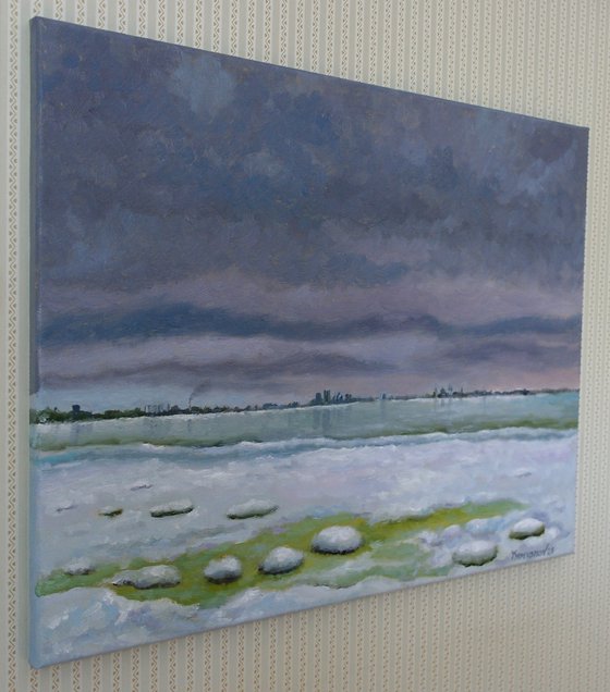 View of Tallinn in February