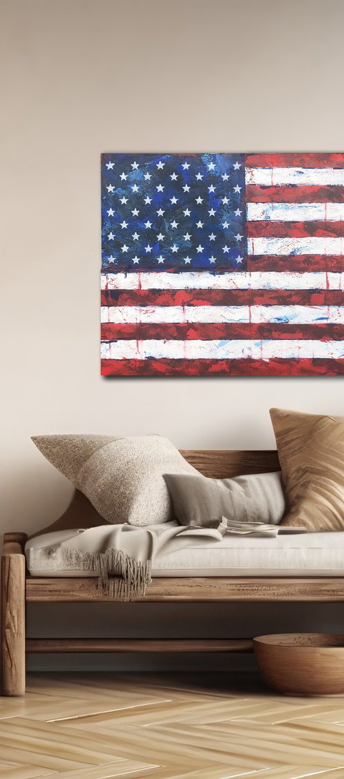 US Flag V by Paul Baaske
