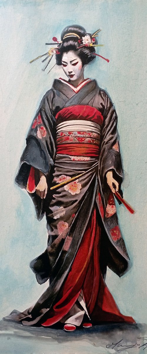 Shadows and silk by Maurizio Puglisi