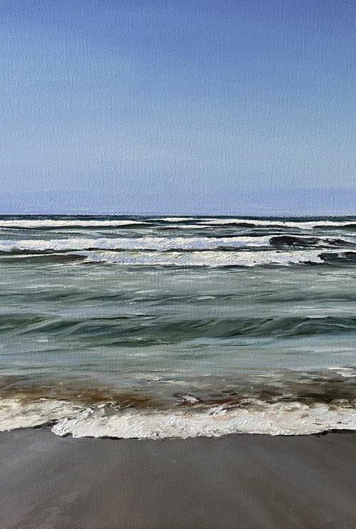 Where the sky meets the tide by Aflatun Israilov
