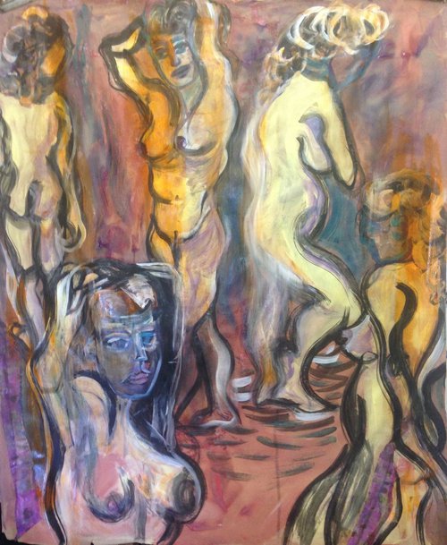 Life drawing/Nudes by Glynnis Abraham