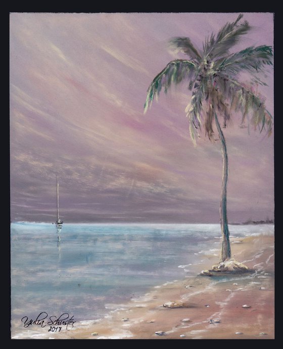 Tropical Breeze.  Pastel se...