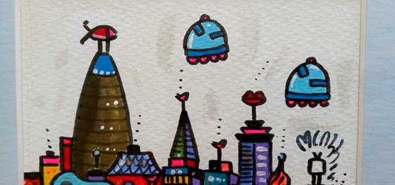 A Vibrant Imaginary London
