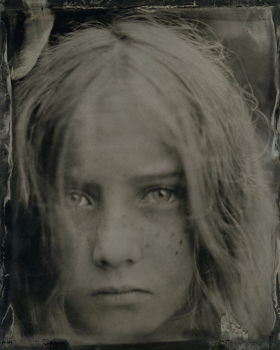 Photorealistic Portrait Photograph By Nicolas Laborie, 16 X 12", Age Of Innocence, Original Artwork