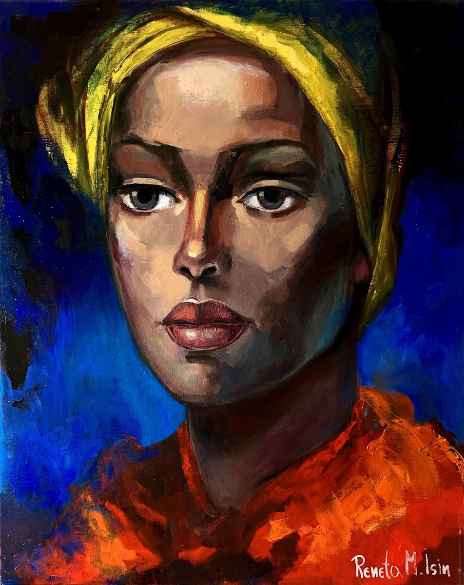  African Woman by Reneta Isin