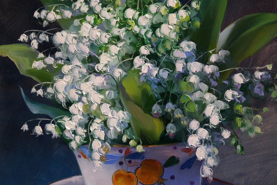 "Bouquet of lilies of the valley"