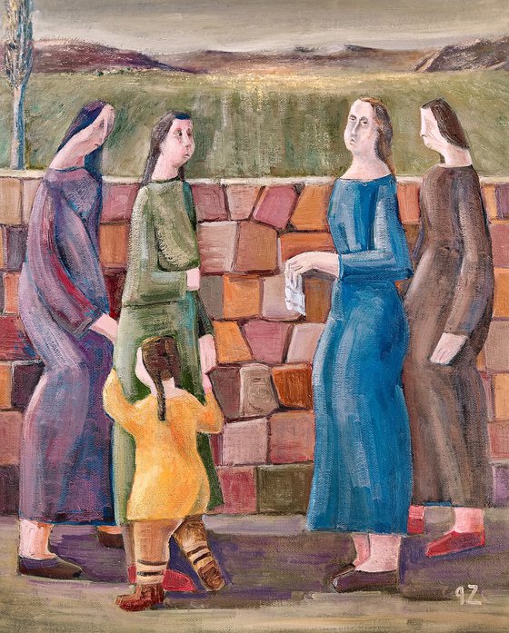 Beside the Stone Wall