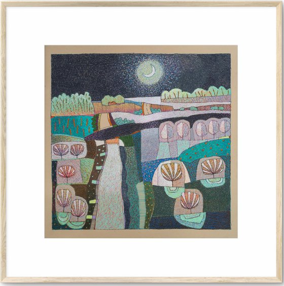 The soft moonlight