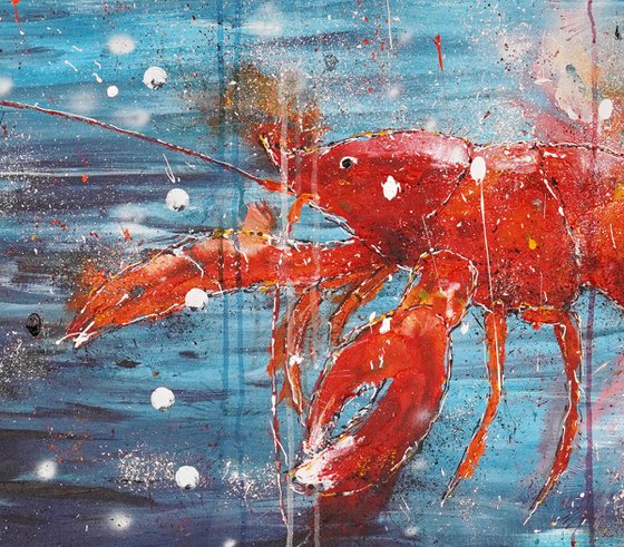 Floating Lobster