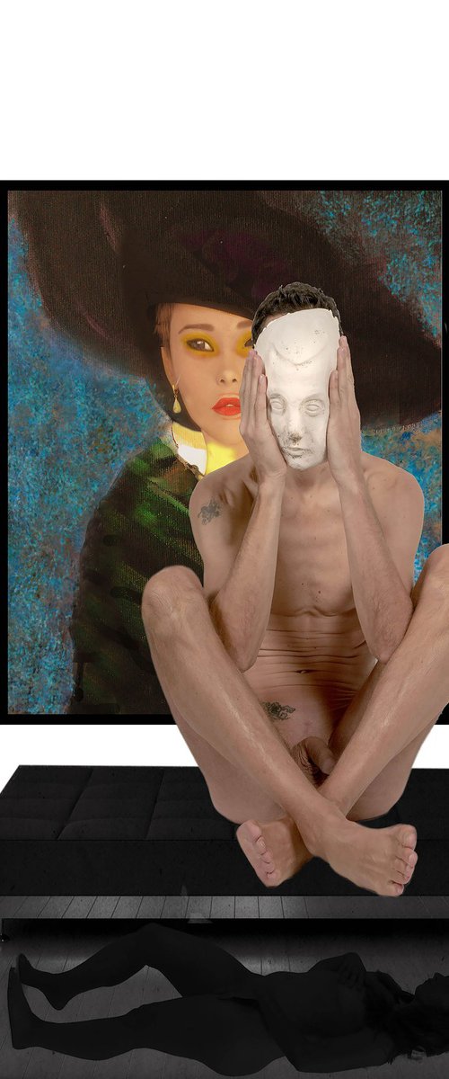 Interior scene with nude by Geert Lemmers FPA