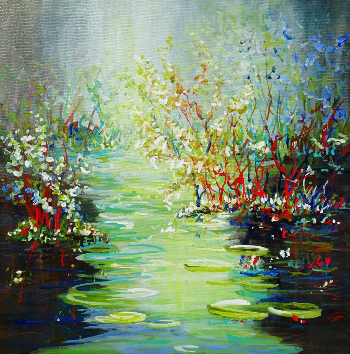WATER REFLECTIONS I by Sveta Osborne