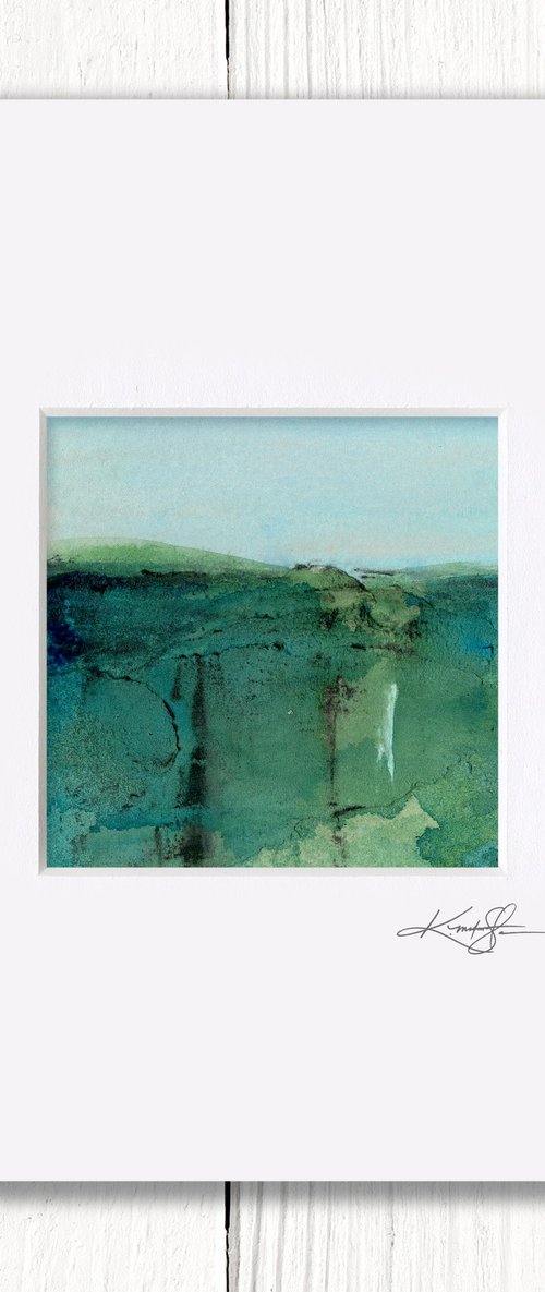 Mystical Land 394 - Landscape Painting by Kathy Morton Stanion by Kathy Morton Stanion