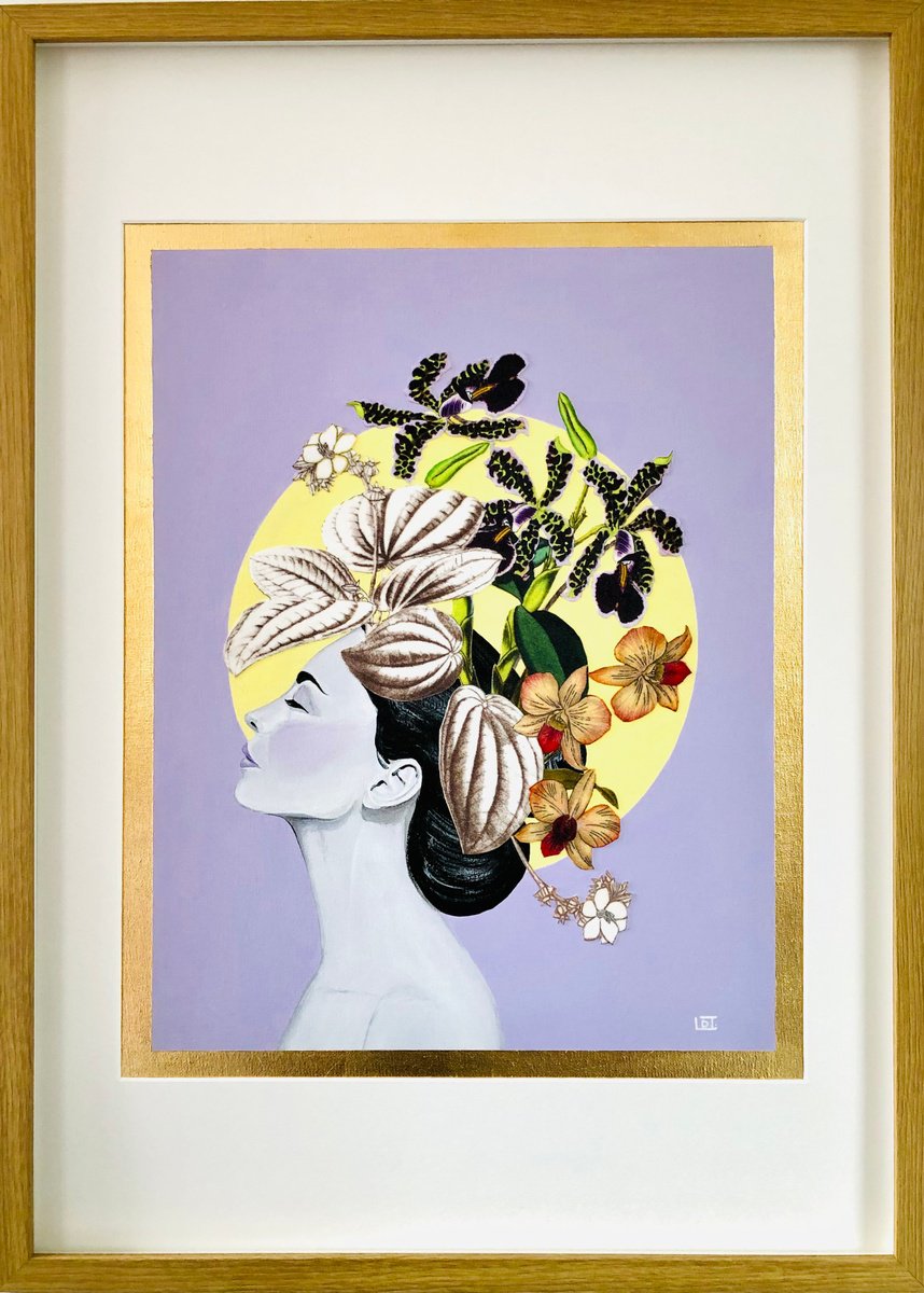Expressive Painting , It Smells Like Spring #6 By Lucyanne Terni, 20 X 28, Artwork For Sale On Artfinder