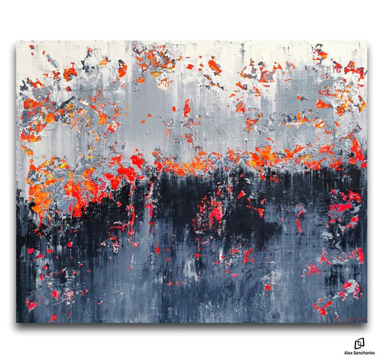 120x100cm. / Abstract painting / Abstract 2102