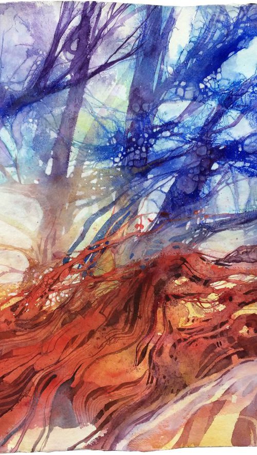 Il grande albero caduto (the large fallen tree) by Alessandro Andreuccetti