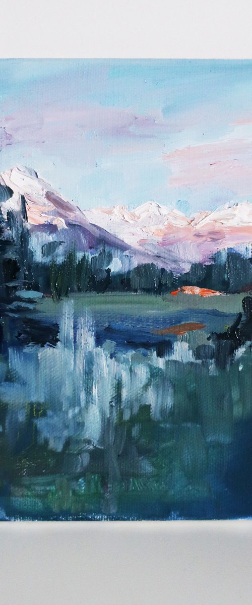 Morning in the mountains by Anna Shchapova