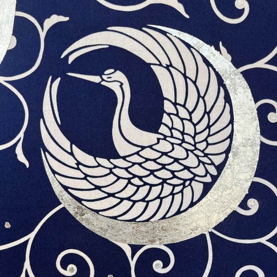 Moonlight ~Calm~ (Kimono Upcycled)