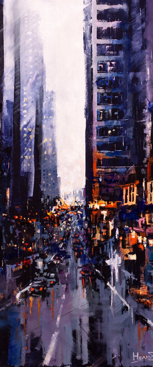 Evening lights by Aleksandr Neliubin