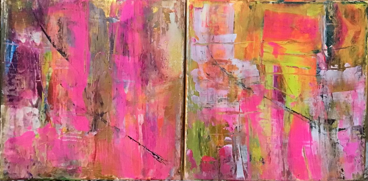 Abstract Boho Vibe V by Maxine Anne Martin