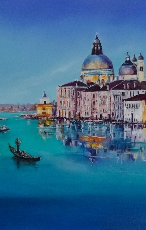 Venice 'Venetian Days' by Mel Davies Original Art
