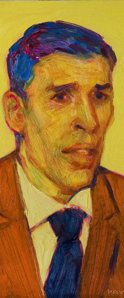 pop art Jacques Brel portrait by Olivier Payeur