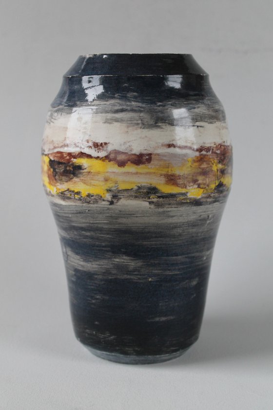 Handpainted vessel, 5