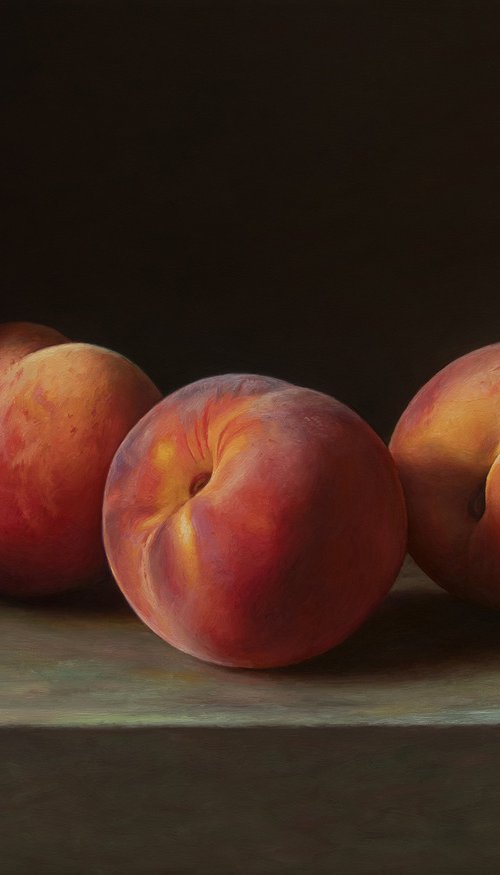The Divine Beauty of Peaches by Albert Kechyan