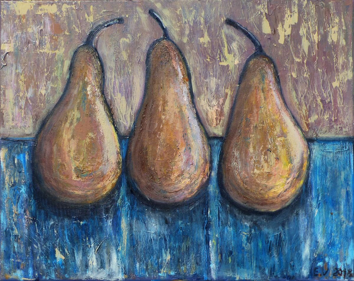 Pears by Elizabeth Vlasova