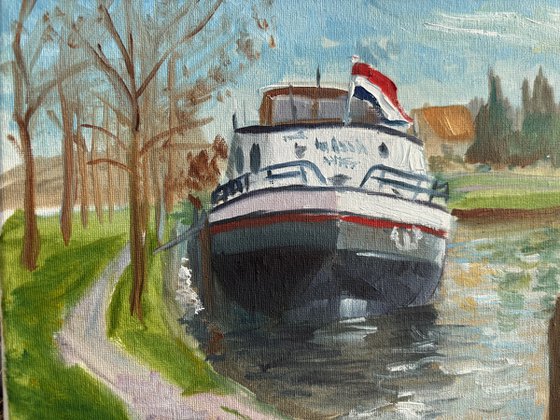 The barge in Coevorden