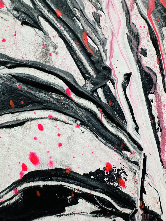 Zebra in Neon Dream