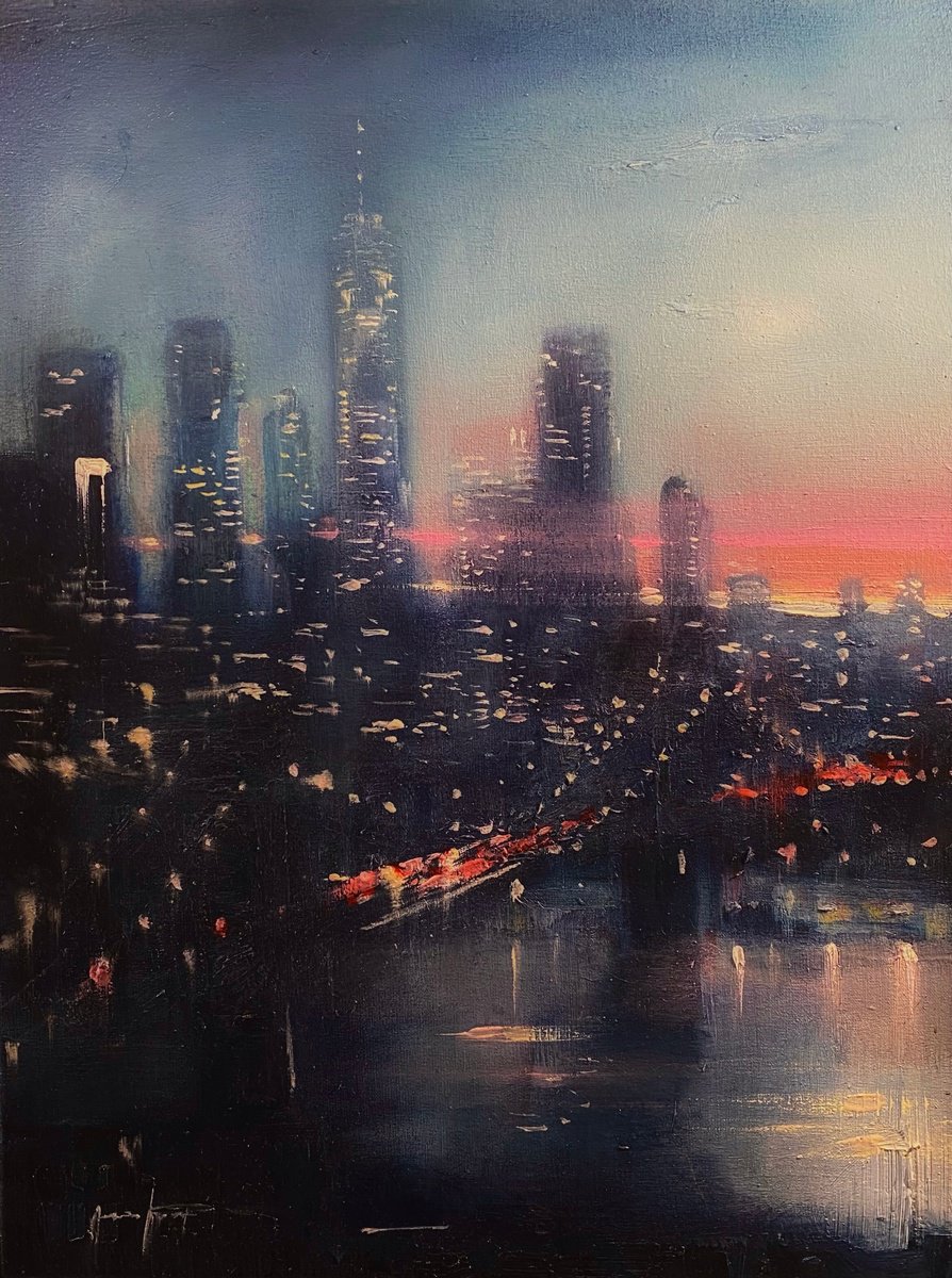 Night New York by Artem Grunyka
