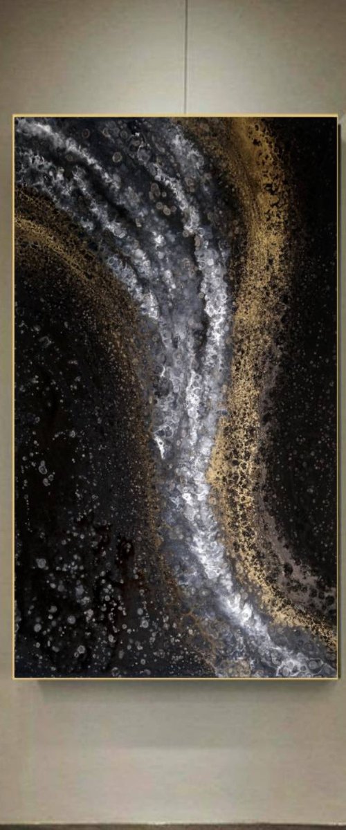 Dark Orion  70x120 cm by Eleni Denart