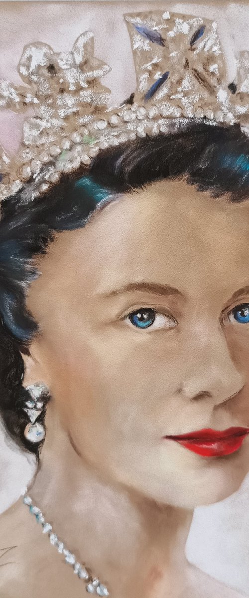 The Queen, Elizabeth II by Susana Zarate Harris