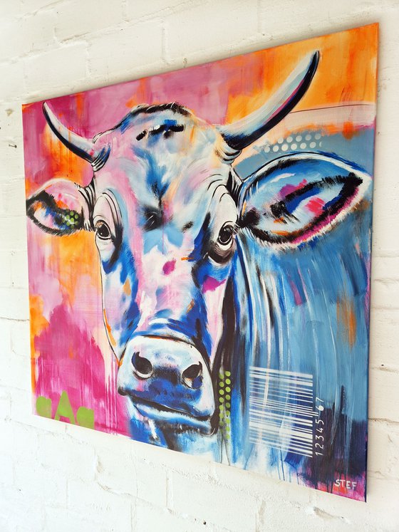 'COW CODED #14'